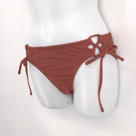 🚨2/$20 Bikini Bottom Copper String Rust Swim - Picture 2 of 6